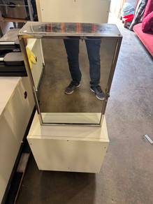 Stainless Steel Mirror Cabinet Wall Box Rack Shelv