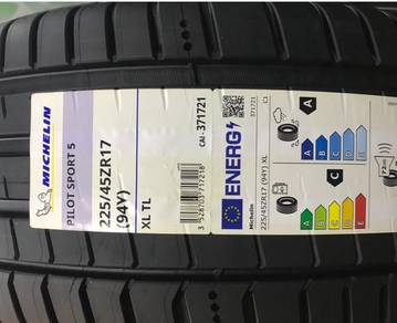 225 45 17 MICHELIN PS5 Tayar Tyre New 2026