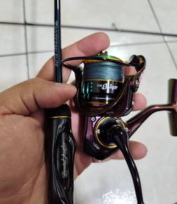 set combo ultralight reel Dan rod
