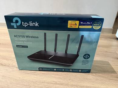 TP-link router(sold) and modem router