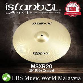 Istanbul Agop Cymbals 20 Inch MS-X Ride Cymbal