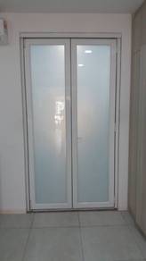 Pintu Lipat Kace Bilik Office Aluminum&Kace