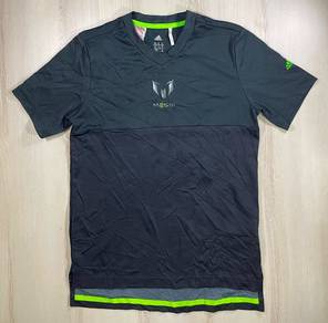 Adidas Youth Messi Black Tee #DC Used