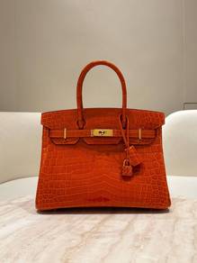 Hermes Shiny Niloticus Crocodile Birkin 30
