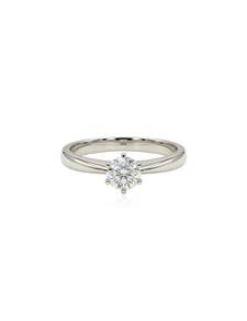 750 WHITE GOLD DIAMOND SOLITARE Ring (EC00191WGR)