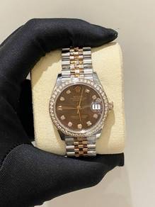 2019 Rolex Datejust 31 REF 278381RBR Half 18k750