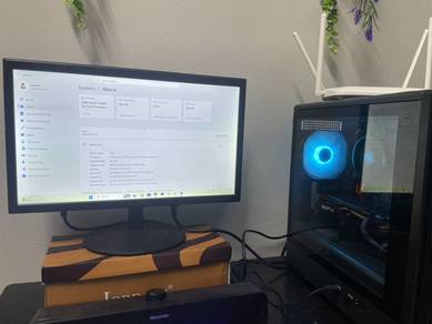 Pc gaming bajet (sekali Monitor + Speaker)