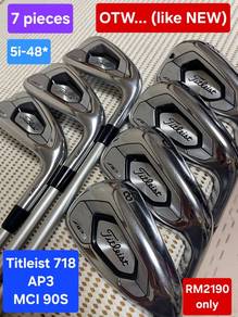 RARE SPEC 7 pcs Titleist 718 AP3 (5-48*) MCI 90 S