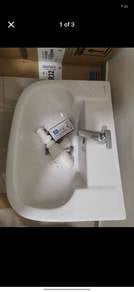 Dolphin ceramic basin