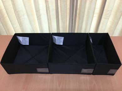 Storage Boxes (2 Large, 1 Medium)