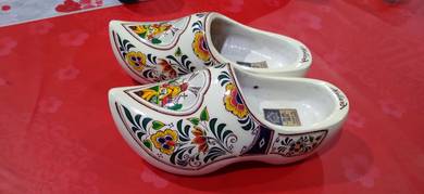 Vintage Wooden Dutch Clogs