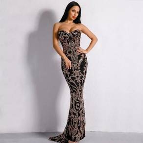 Glitter wedding evening prom dress gown RBP1171
