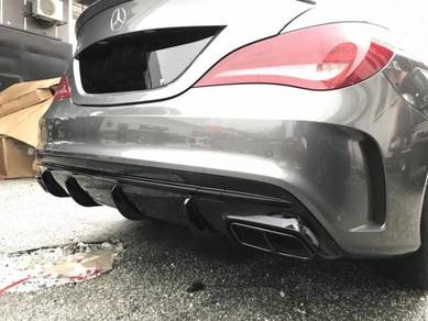 Mercedes W117 CLA45 Diffuser Facelift bodykit