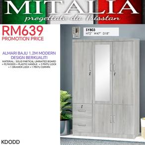 Kabinet Baju Murah | Almari Baju Murah | Perabot