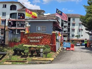 Apartment For Sale in Mawar Apartment (Taman Bunga Raya)