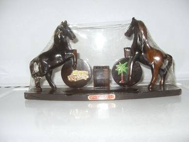 NEW Carved Horses - Table Organizer (Philippines)