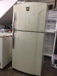 Big Fridge Toshiba 2 Pintu Refrigerator Freezer