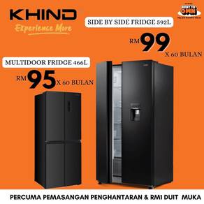 KK Bayar Bulan Fridge Peti Ais KHIND