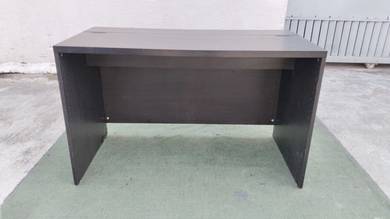 YE08D Meja Tulis 4' Writing Table Dark Brown *ASIS