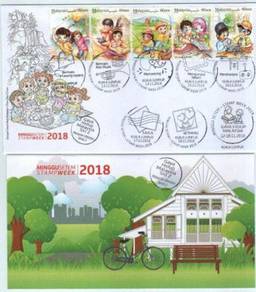 First Day Cover Malaysian Lifestyle 2 9 chop 2018