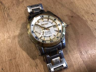 Seiko Premier 5d22-0ad0 Watch 100% Original Use