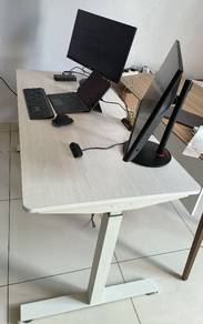 Office desk, 2-leg electric ergonomic sit-stand,