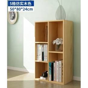 MULTI-LAYER WOOD BOOKSHELF Simple Bookcase Rack