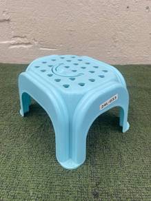 YB63H Kerusi Bangku Plastik Plastic Stool Blue