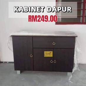 Kabinet dapur rendah lebar 4 kaki
