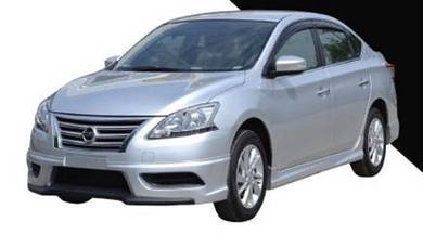 Nissan sylphy oem bodykit w paint spoiler body kit