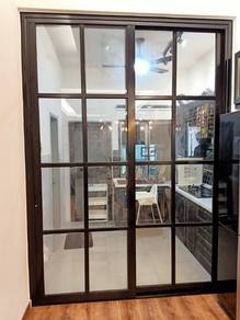 Pintu Gantung Sliding Dapur Kace Powder Coated