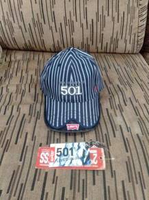 Rare cap topi LEVIS 501 MADE IN USA 90s