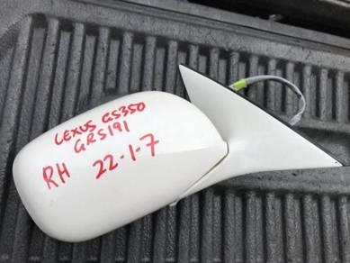 No 22-1-7 Lexus Gs350 Grs191 RH Side Mirror Jpn