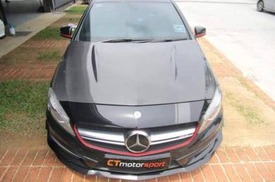 Mercedes W176 A45 Revozport Carbon Bonnet Hood
