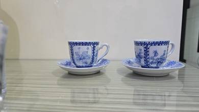 Chinese teacups and saucers