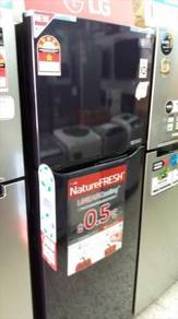 New LG Black steel Inverter Refrigerator GN-C372SX