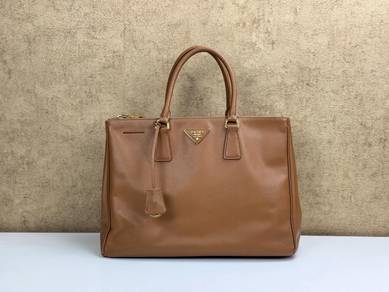 Prada BN1786 Double Zip Large Tote Bag