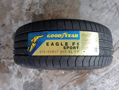 Tayar baru 215 45 17 goodyear Eagle f1 sport 2025