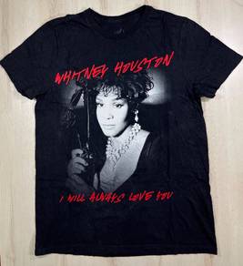 Whitney Houston Tee #BL Used