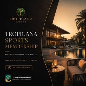 Tropicana Sports Membership For Sale