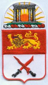 15th Cavalry Regiment Coat Of Arms USA Army Patch