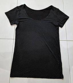 Uniqlo Airism Ladies Blouse/T Shirt clothes Size M