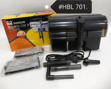 Sunsun HBL-701 Hang On Filter Fish Aquarium Ikan
