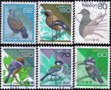 WWF Bird Duck Animal Japan Stamp USED #5