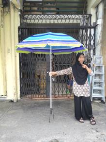 5' Payung pancing pacak di tanah (nipis)