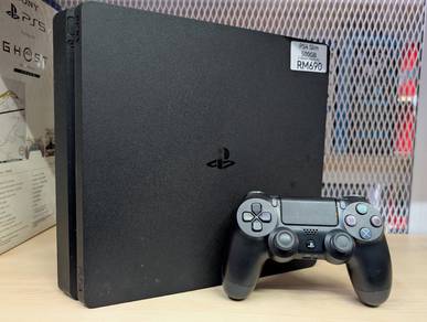 PS4 Slim 500GB Ori Controller, Terima Trade-In