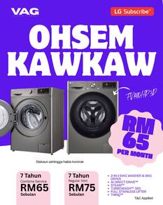 Promo Washer Dryer LG (Pontian)