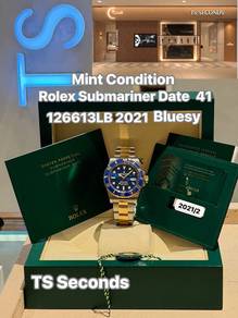 Rolex Submariner Blue Date 126613LB 2021