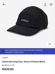 KIPRUN Running Cap Black