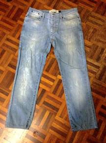 Topman Stretch Skinny Denim Jeans Size S